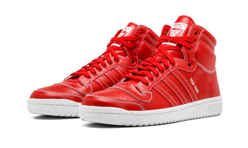 More Adidas Shoes Top Ten Hi 'Scarlet'